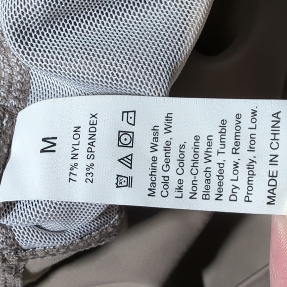 Fawnfit Long Length Lift Tank 2.0 With Built-In Bra In Taupe - Picture 4 of 7